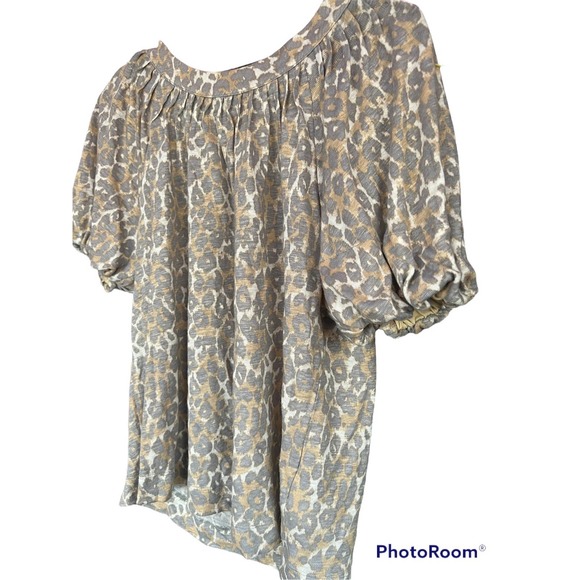 Maeve by Anthropologie size XXSmall P leopard print top - Picture 4 of 6